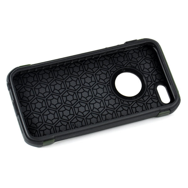 Outdoor Case für Apple iPhone SE 5 5S TPU Hybrid Camouflage