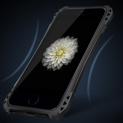 WUW Outdoor Case für Apple iPhone 6 6S Shockproof TPU Carbon Optik
