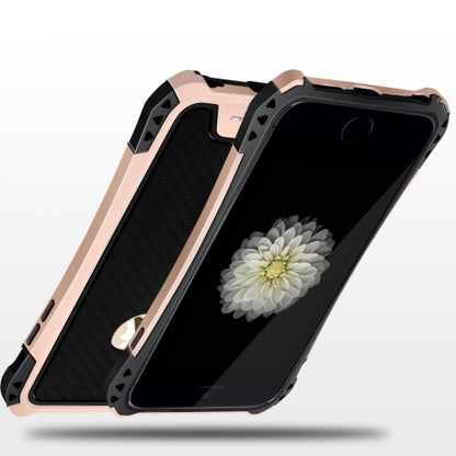 WUW Outdoor Case für Apple iPhone 6 6S Shockproof TPU Carbon Optik