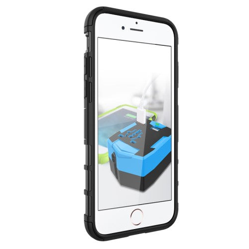 Outdoor Case für Apple iPhone 8 7 SE 2020 TPU Hybrid Skidproof Kickstand