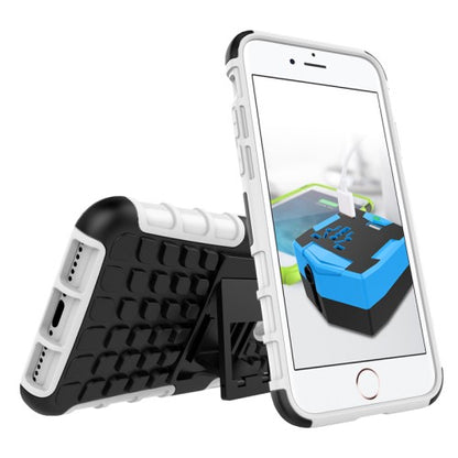 Outdoor Case für Apple iPhone 8 7 SE 2020 TPU Hybrid Skidproof Kickstand
