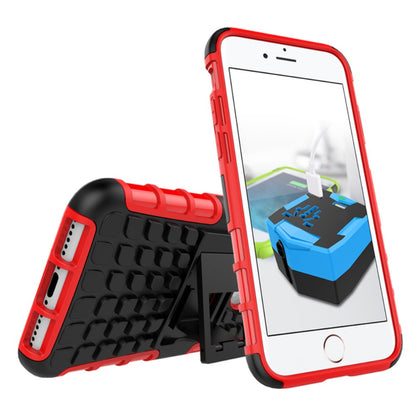 Outdoor Case für Apple iPhone 8 7 SE 2020 TPU Hybrid Skidproof Kickstand