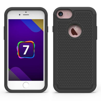 Outdoor Hülle für Apple iPhone 8 7 Silikon Hybrid Panzer Case Stoßfest Trekking