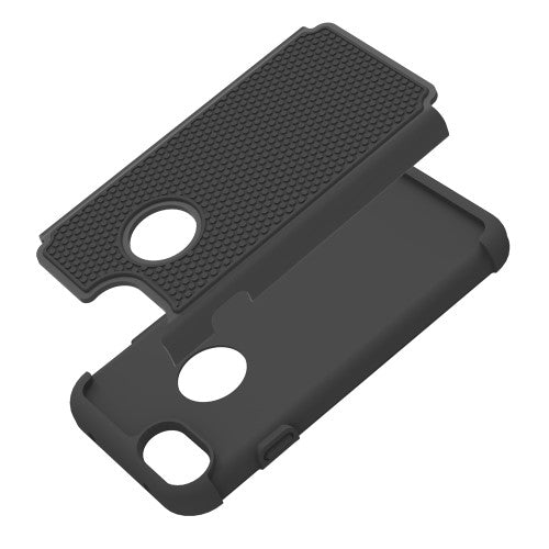 Outdoor Hülle für Apple iPhone 8 7 Silikon Hybrid Panzer Case Stoßfest Trekking
