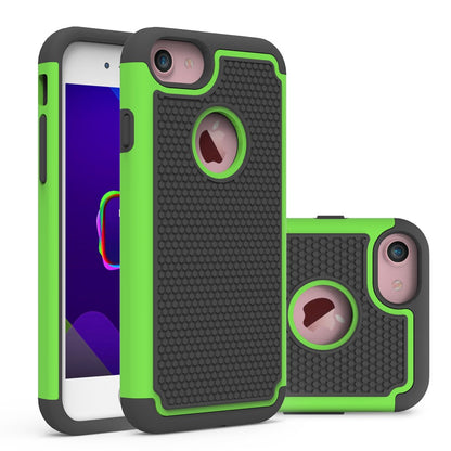 Outdoor Hülle für Apple iPhone 8 7 Silikon Hybrid Panzer Case Stoßfest Trekking
