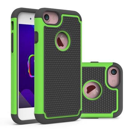Outdoor Hülle für Apple iPhone 8 7 Silikon Hybrid Panzer Case Stoßfest Trekking