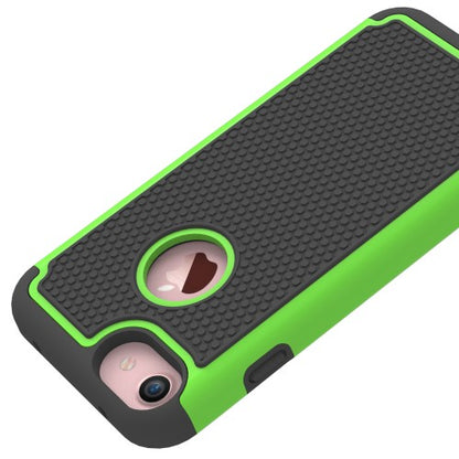 Outdoor Hülle für Apple iPhone 8 7 Silikon Hybrid Panzer Case Stoßfest Trekking