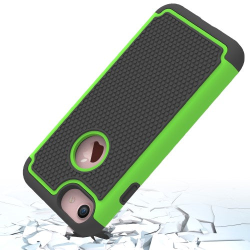 Outdoor Hülle für Apple iPhone 8 7 Silikon Hybrid Panzer Case Stoßfest Trekking