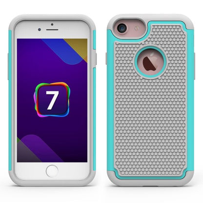 Outdoor Hülle für Apple iPhone 8 7 Silikon Hybrid Panzer Case Stoßfest Trekking