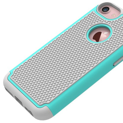 Outdoor Hülle für Apple iPhone 8 7 Silikon Hybrid Panzer Case Stoßfest Trekking