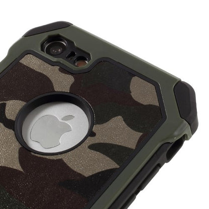 Outdoor Case für Apple iPhone 8 7 SE 2020 TPU Hybrid Camouflage