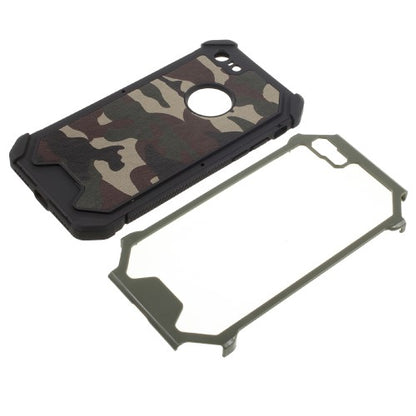 Outdoor Case für Apple iPhone 8 7 SE 2020 TPU Hybrid Camouflage