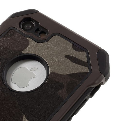 Outdoor Case für Apple iPhone 8 7 SE 2020 TPU Hybrid Camouflage