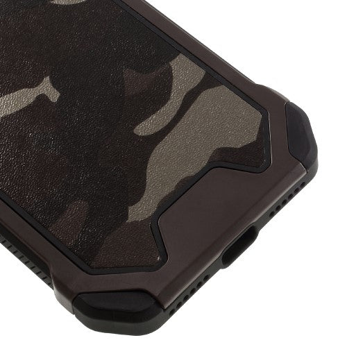 Outdoor Case für Apple iPhone 8 7 SE 2020 TPU Hybrid Camouflage