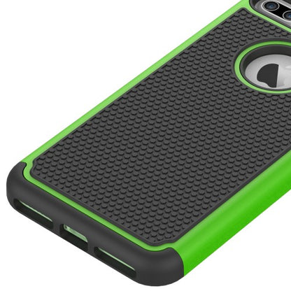 Outdoor Case für Apple iPhone 8 PLUS 7 PLUS Silikon Hybrid Football Grain