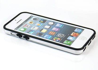 TPU Hybrid Bumper für Apple iPhone 5C Transparent