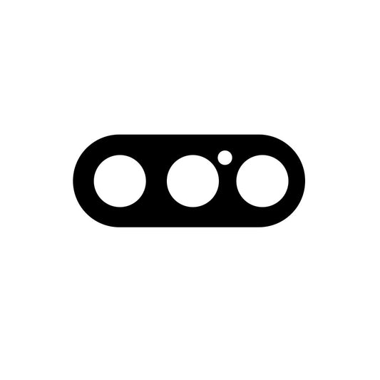 Kamera Linse für Apple iPhone X Abdeckung Glas Camera Lens Cover Frame Rückseite