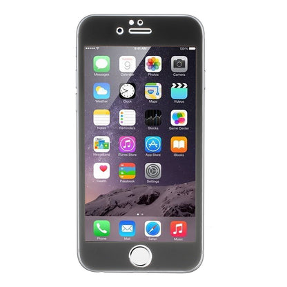 Apple iPhone 6 6S 4.7" Schutzglas Gehärtet Titanium Alloy Full Cover Schwarz