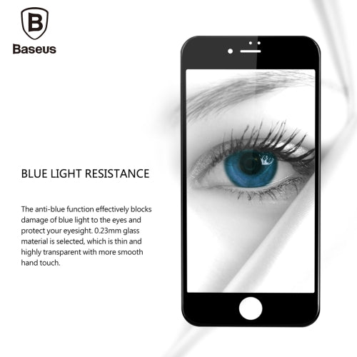 Apple iPhone 7 4.7" BASEUS Schutzglas Schutzfolie 0,23mm Full Screen 3D Soft