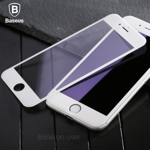Apple iPhone 7 4.7" BASEUS Schutzglas Schutzfolie 0,23mm Full Screen 3D Soft