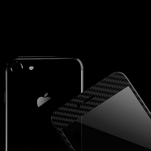 Apple iPhone 7 4.7" WUW 3D Schutzglas Full Coverage Carbon Optik Protector Film