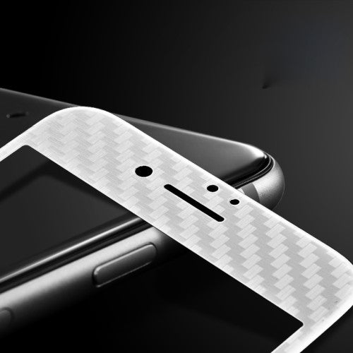 Apple iPhone 7 4.7" WUW 3D Schutzglas Full Coverage Carbon Optik Protector Film