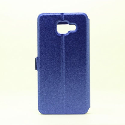 Wallet Case für Samsung Galaxy A5 A510 (2016) Dual Window View Silk Book Etui