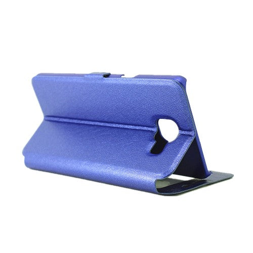 Wallet Case für Samsung Galaxy A5 A510 (2016) Dual Window View Silk Book Etui