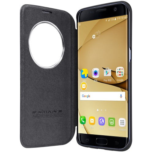 Wallet Case für Samsung Galaxy S7 Edge G935 NILLKIN Qin Series View Window