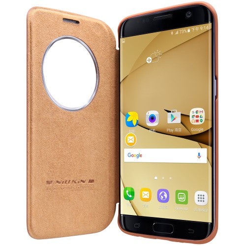 Wallet Case für Samsung Galaxy S7 Edge G935 NILLKIN Qin Series View Window