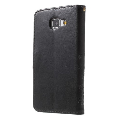 Wallet Case für Samsung Galaxy A5 A510 (2016) Butterfly Flower Motiv