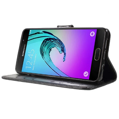Wallet Case für Samsung Galaxy A5 A510 (2016) Butterfly Flower Motiv
