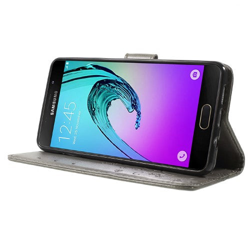 Wallet Case für Samsung Galaxy A5 A510 (2016) Butterfly Flower Motiv