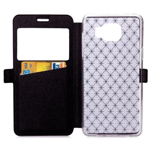 Wallet Case für Samsung Galaxy A5 A510 (2016) Rhombus Window View