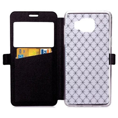 Wallet Case für Samsung Galaxy A5 A510 (2016) Rhombus Window View