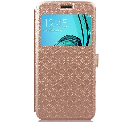 Wallet Case für Samsung Galaxy A5 A510 (2016) Rhombus Window View