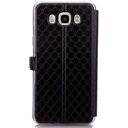 Wallet Case für Samsung Galaxy J5 J510 (2016) Rhombus Window View