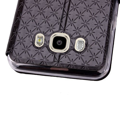 Wallet Case für Samsung Galaxy J5 J510 (2016) Rhombus Window View