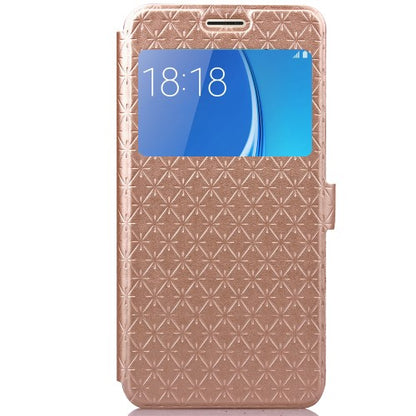 Wallet Case für Samsung Galaxy J5 J510 (2016) Rhombus Window View
