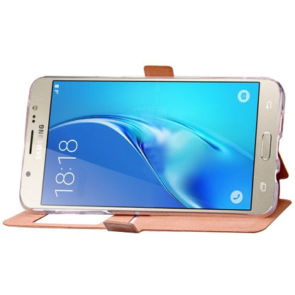 Wallet Case für Samsung Galaxy J5 J510 (2016) Rhombus Window View