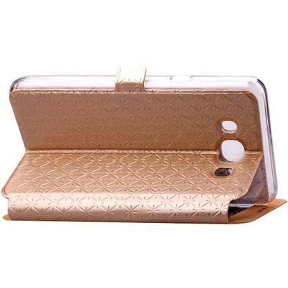 Wallet Case für Samsung Galaxy J5 J510 (2016) Rhombus Window View