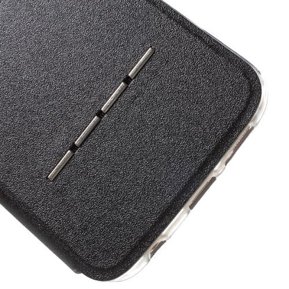 Wallet Case für Samsung Galaxy S6 Edge G925 Window View Metal Slide Touch