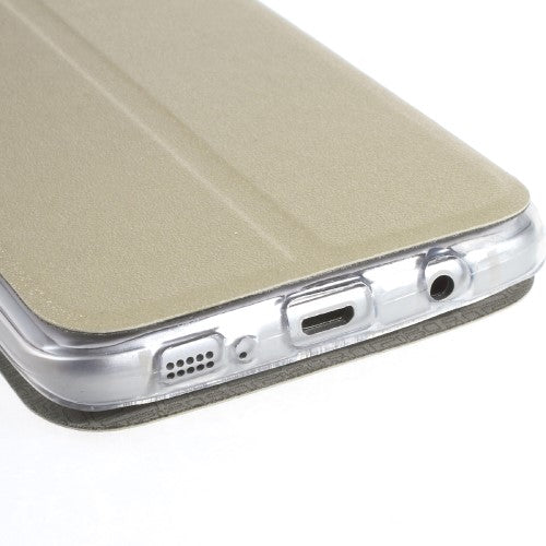 Wallet Case für Samsung Galaxy S7 Edge G935 Window View Metal Slide Touch