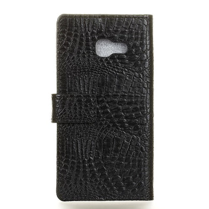 Wallet Case für Samsung Galaxy A3 A320 (2017) Crocodile Skin Kroko Muster