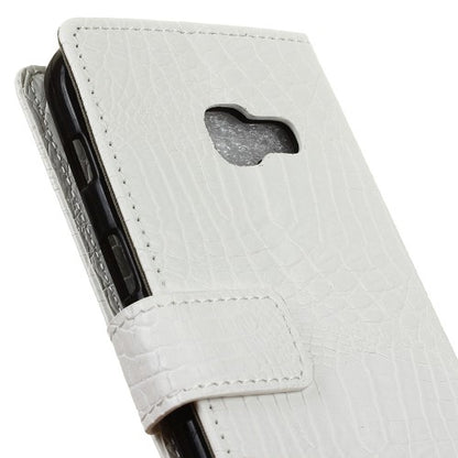 Wallet Case für Samsung Galaxy A3 A320 (2017) Crocodile Skin Kroko Muster