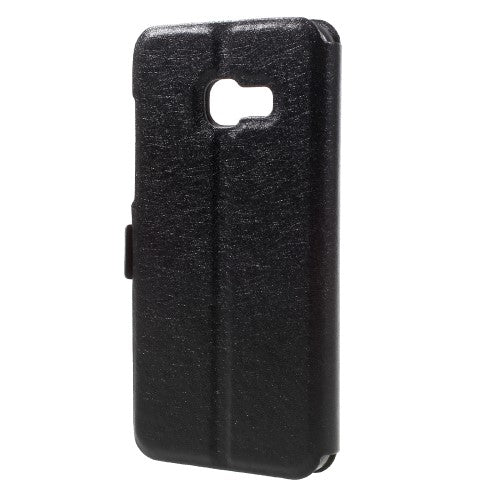 Wallet Case für Samsung Galaxy A3 A320 (2017) Dual Window View Silk Book Etui
