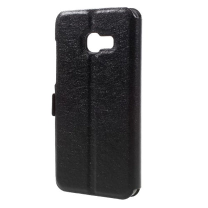 Wallet Case für Samsung Galaxy A3 A320 (2017) Dual Window View Silk Book Etui