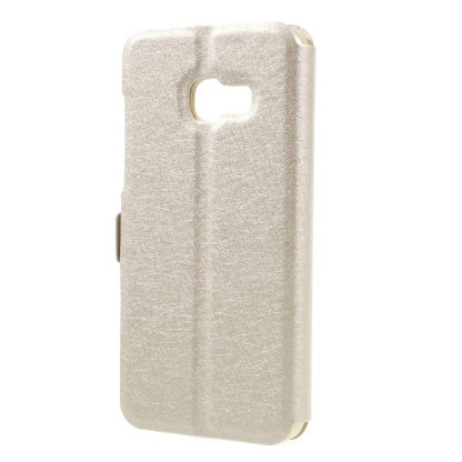 Wallet Case für Samsung Galaxy A3 A320 (2017) Dual Window View Silk Book Etui