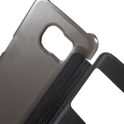 Wallet Case für Samsung Galaxy S6 Edge G925 Window View Book Etui
