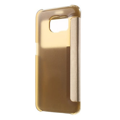 Wallet Case für Samsung Galaxy S6 Edge G925 Window View Book Etui